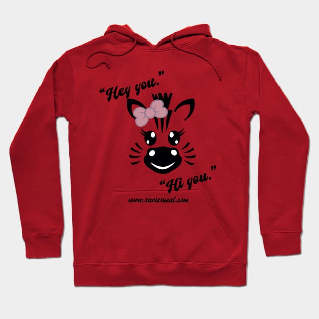 Hey You, Hi You (The Love Duet) Hoodie by Author Xavier Neal